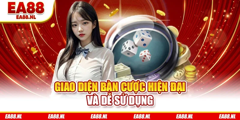Giao diện bàn cược hiện đại và dễ sử dụng